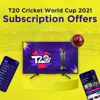 T20 Cricket World Cup 2021 Subscription Offers for Live Streaming