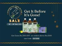 Kapiva Flashsale Get Extra Rs.300 OFF on orders above Rs.1500
