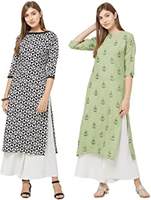 Flat 85-93% off on GoSriki Women Kurtas