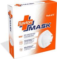 Savlon Masks - Pack of 4 (comparable to N95) @ ₹49 +  300 SuperCoins