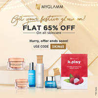 Myglamm -Get  Skincare products at  Flat 65% off 