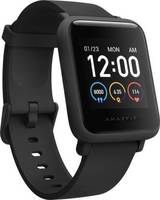 LIVE | huami Amazfit Bip S Lite Smartwatch  (Black Strap, Regular)