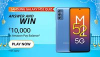 Amazon Samsung Galaxy M52 5G Quiz 
