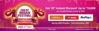 (Last day) Amazon Finale Days - 10% off on ICICI/Kotak/Rupay card
