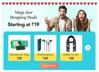 (May be loot) - Shopclues - Mega Jaw Dropping Deals starting @ Rs. 19