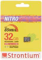 Strontium Nitro 32GB Micro SDHC Memory Card 85MB/s UHS-I U1 Class 10 High Speed 