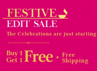 Zivame Festive Edit Sale : Buy 1 Get 1 Free & Freeshipping + Beauty Products Upto 70% off