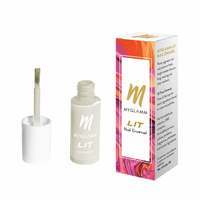 MyGlamm LIT Nail Paint - Groundwork (Transparent Base Coat), 7ml, Cruelty-Free & Long Lasting
