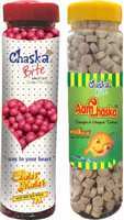   (2 x 250 g)  CHASKA BITE |Aam Chaska|Chatar Matar|Chatpati Candies|Imli Pops|Khatti Meethi|Digestive Sour Candies|500gm|Pack of 2 DRY MANGO, SWEET AND SOUR Candy  