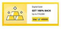 Get Flat 10000/- Cashback in Gold Purchase (with 40000 diamonds)