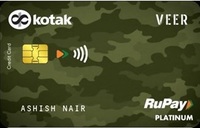 Kotak launch 2 new RuPay ‘Veer’ Credit card for Armed forces (Offer & Details)
