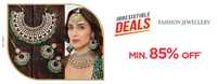 Ajio Flash Deal - Fashion Jewellery Minimum 85% off 