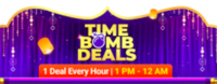 Flipkart Time Bomb Deals 29th October- (1Pm to 12am)