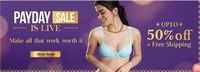 Zivame Payday Sale - Get Upto 60% Off + Free Shipping