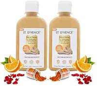 ST. D'VENCÉ Multani Mitti Lotion with Natural Rose Water, 275 ml (Pack Of 2)
