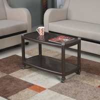 Rs.200 Cashback] Nilkamal CENTBL5 Plastic Contemporary Center Table (Weather Brown)