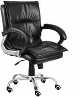 Da URBAN® Miller Medium Back Office/Revolving Chair (Black)