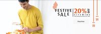 Festive Sale - Shop for Rs. 2000 and get 20% off.+ Up to 33% Off on Value Packs