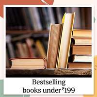 Upto 50% off on books + 50 cashback on Rs 350 