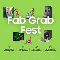 Samsung Fab Grab Fest | 10% Using SBI Cards [3rd- 10th Nov]