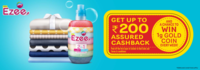 Buy Godrej easy 2 in 1 and win assured cashback upto 200/- & a chance to win gold coin
