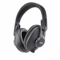 AKG K371BT Over Ear Foldable Studio Headphones With 40 Hour Battery Life, Bluetooth 5.0 and HD Microphones for Calls, Live Streams, Podcasting, Vlogging, Game Streaming