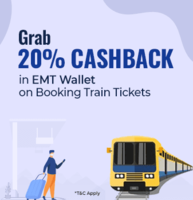 Train Tickets Online at 20% Cashback + 6% Amazon Pay Cashback (Nov 2021)