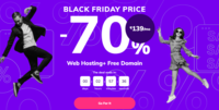 Hostinger Black Friday Sale 2021 Upto 70% off on Web Hosting + Free Domain