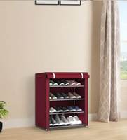 DIY Metal Shoe Stand (4 Shelves)