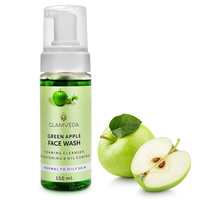 Glamveda Green Apple Brightening and Oil Control Foaming Face Wash, Green, 150 ml