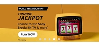 Amazon World Television Day Edition Jackpot 