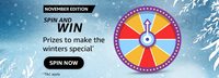 Amazon November Edition- Spin And Win 