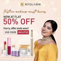 Myglamm -Makeup Products at FLAT 50% OFF upto Rs 1500 on a Minimum Purchase of Rs 500