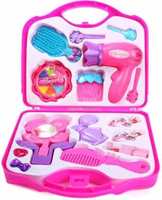 Beauty Set Makeup Toy with Mirror Hairdryer & Styling Accessories