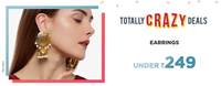 Women's Earrings Under Rs.249 upto 95% off 