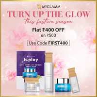 Myglamm Flash Sale - Shop for Rs.500 and Get Rs.400 off 