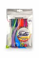 Nataraj Skater Colorful Sparkle Gel Pens (Multicolor)