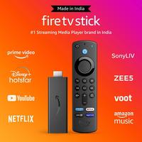 Rs.700 Coupon - Fire TV Stick (3rd Gen, 2021) with all-new Alexa Voice Remote HD streaming device | 2021 release