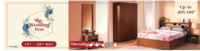 The Wedding Fest - Get upto 40% off on Beds,Wardrobe.,Dressing Table,etc 