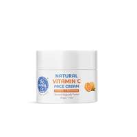 The Moms Co Natural Vitamin C Face Cream I Clean & Brighten Skin I Oil Free Look I Instant Glow I Orange Beads I 50 gms