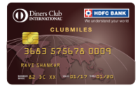 HDFC Bank Diners ClubMiles Card