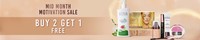 Lotus Herbals Mid-Month Motivation Sale : Buy 2 Get 1 Free 