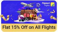 Flipkart Flights 15% off Voucher @ 99