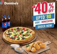 Flat 40% off upto Rs.80 on orders above Rs.200