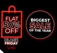 Sanfe : Black Friday sale at Flat 50% off sitewide + Extra 5% Off on prepaid orders of Rs 600 and more