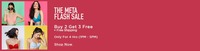 Zivame The Meta Sale- Buy 2 Get 3 Free + Free Shipping (Till 5 PM )