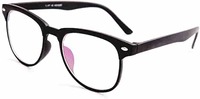 TheWhoop Full Rim Black Eye Glasses Rectangular Unisex Spectacle Frame