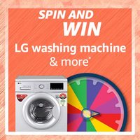 Carnival Spin And Win Lg washing machine and more