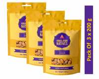 Himalayan Natives 100% Natural Cashews Cashew Nuts Dryfruit, 200G (Cashews, Pack of 1) 