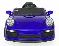 Toy House Toyhouse Porsche 718 Rechargeble Battery Operated Ride-On Car with Remote for Kids (2 to 4YRS), Painted Blue